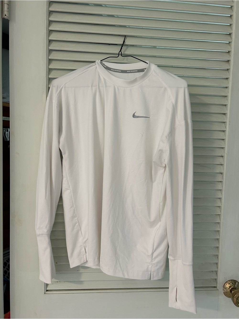 Nike Run white long sleeve M